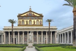 Basilica di San Paolo fuori le mura, ingresso